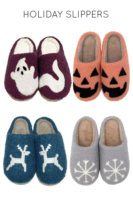 Cozy Holiday Slippers