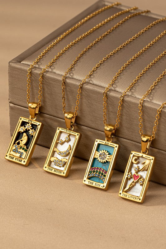 Tarot Gold Necklace