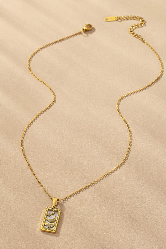 Tarot Gold Necklace