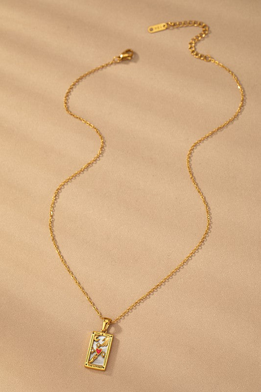 Tarot Gold Necklace