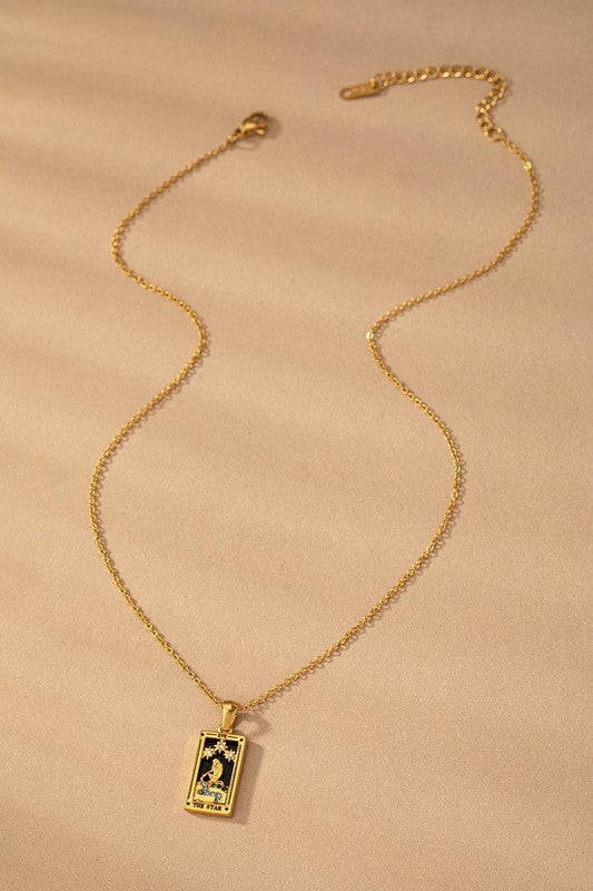 Tarot Gold Necklace