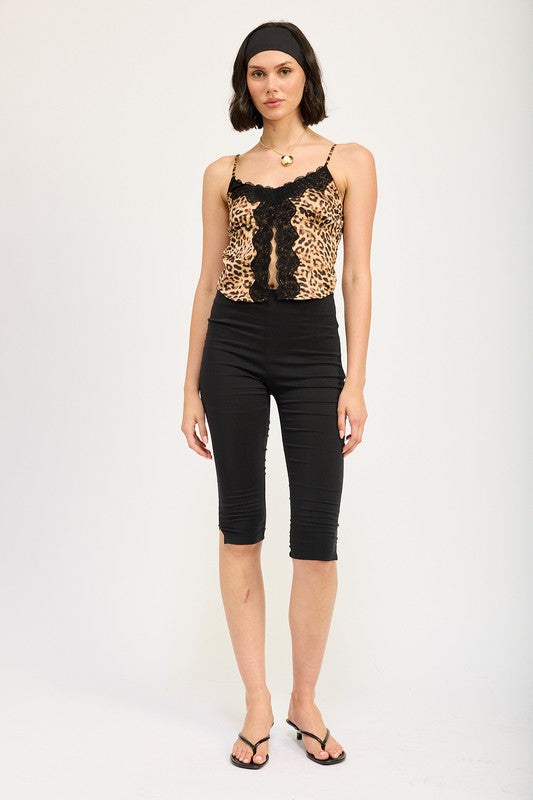 Leopard Cami Top