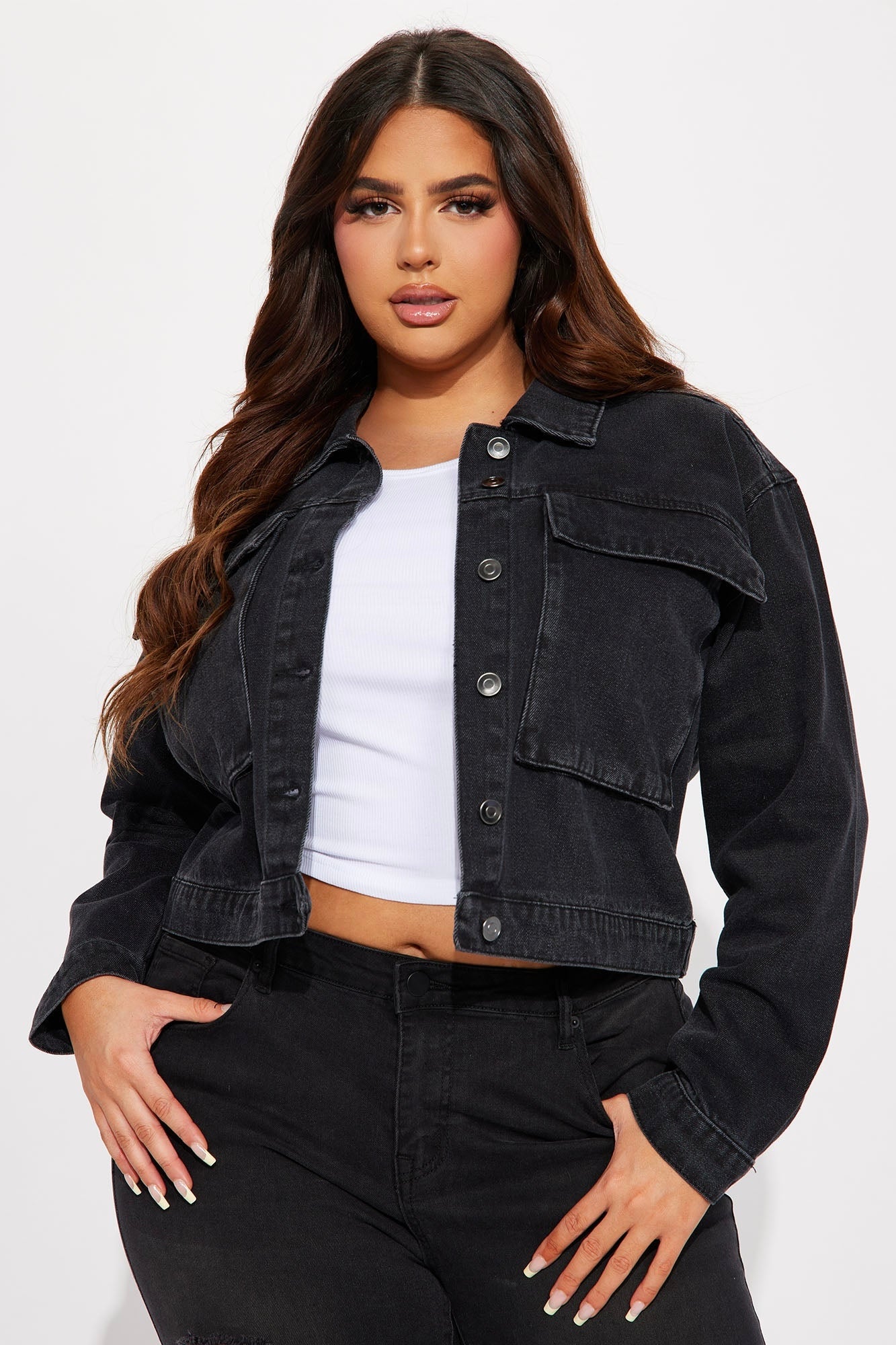 Onyx Denim Jacket